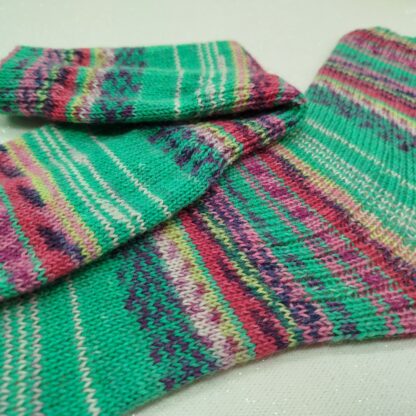 Stricksocken ohne Ferse Gr. 36-37 38-39 – Bild 2