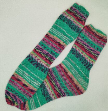 Stricksocken ohne Ferse Gr. 36-37 38-39